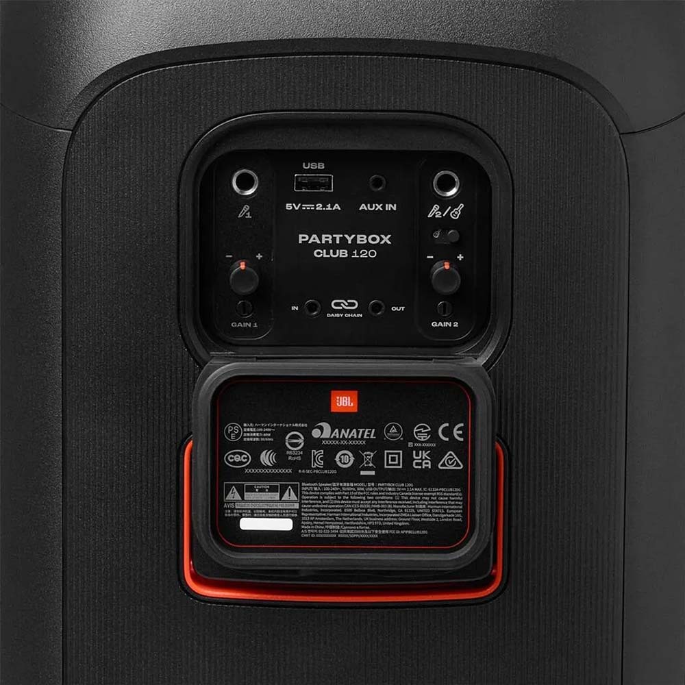 Boxa portabila JBL PartyBox Club 120, 160W, Bluetooth, IPX4