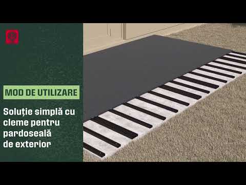 Dusumea pentru terasa KLIKSTROM Premium, 220 x 14.5 x 2.1 cm, WPC, maro
