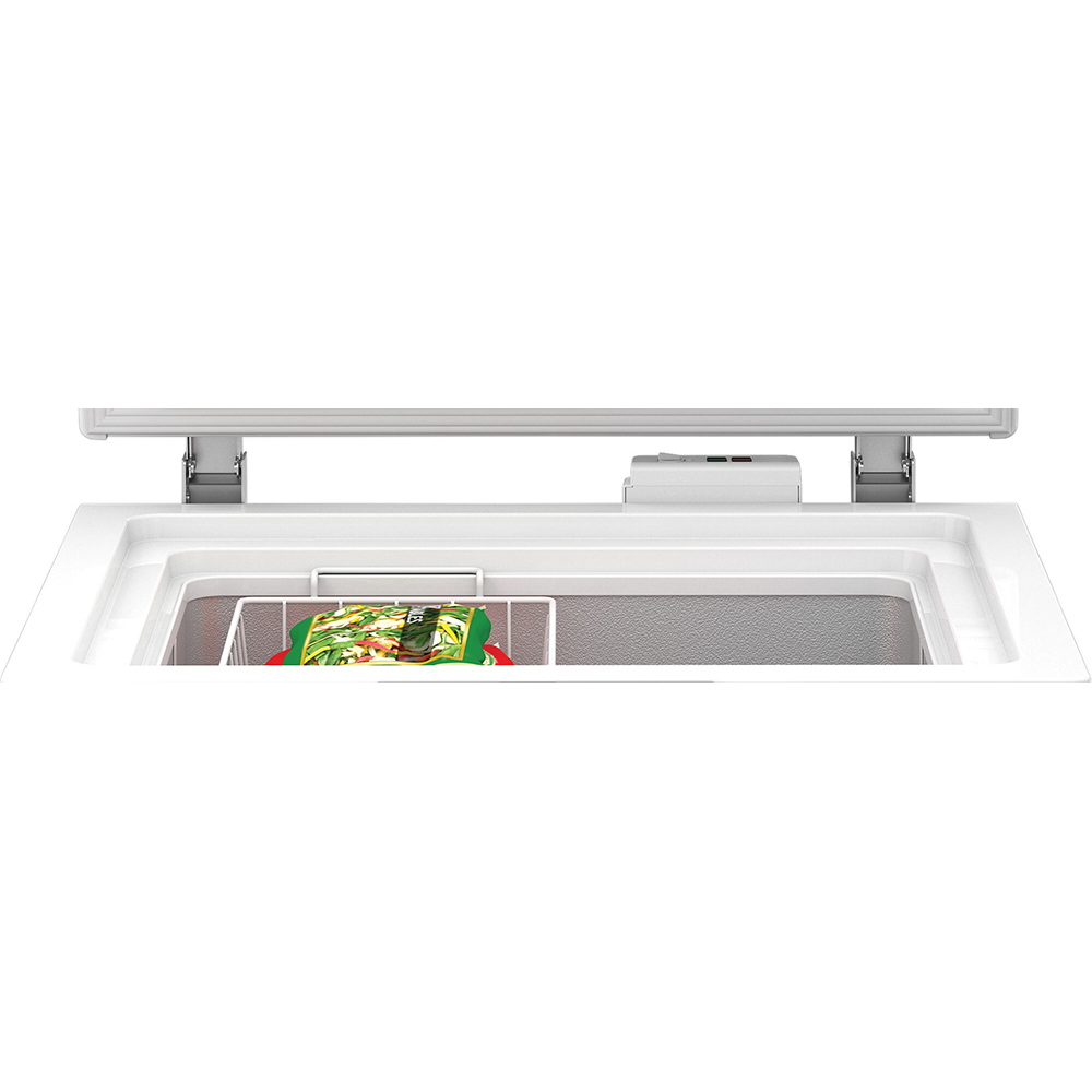 Lada frigorifica BEKO HSM14540, 205 l, H 91 cm, Clasa E, alb