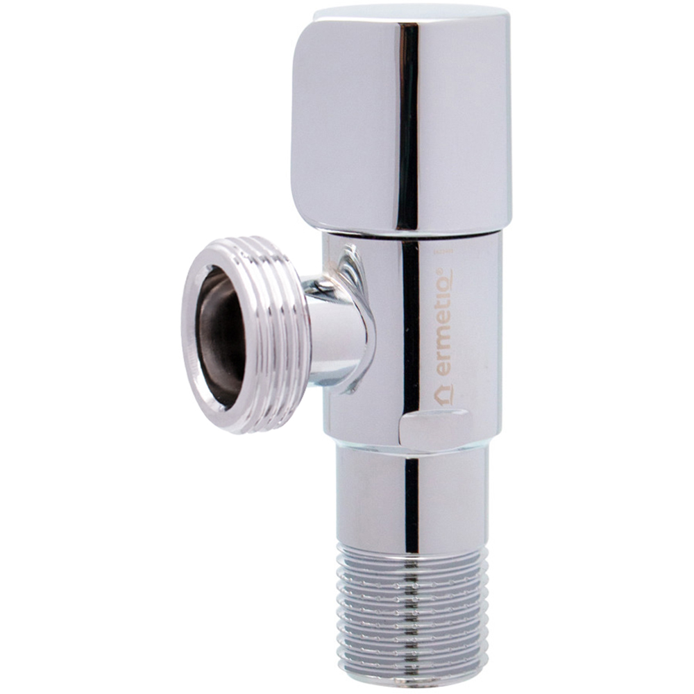 Robinet coltar EVERLINE IEL-CC1234, 1/2" x 3.4", inox, argintiu