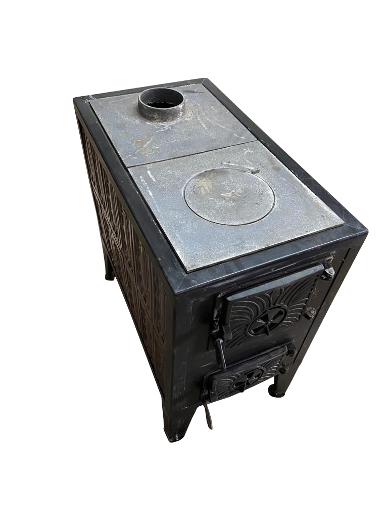 Soba din teracota cu plita din fonta 2RT, 9 kW, 39 x 69 x 70 cm