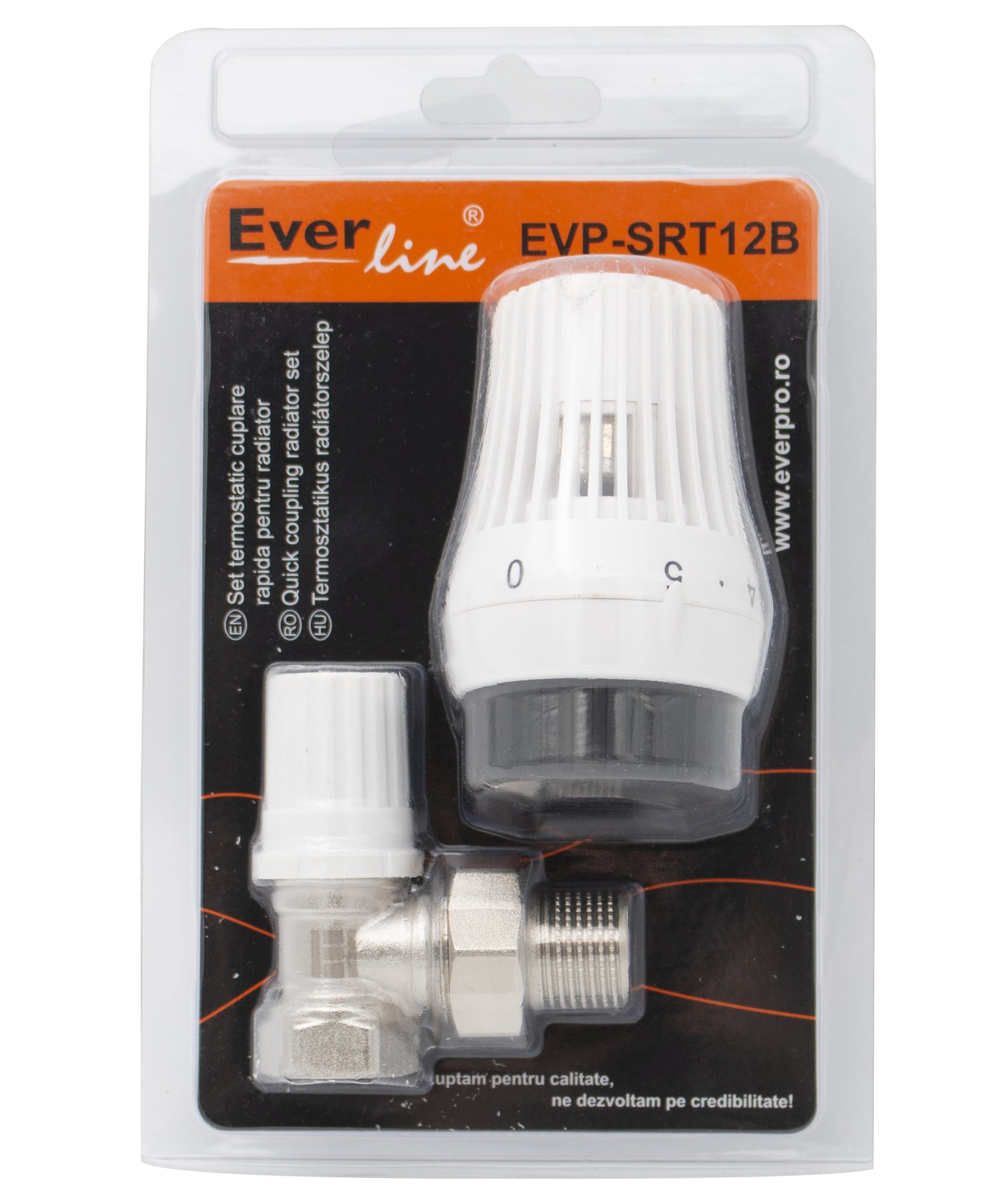Robinet termostatat Everline EVP-SRT12B, 1/2"
