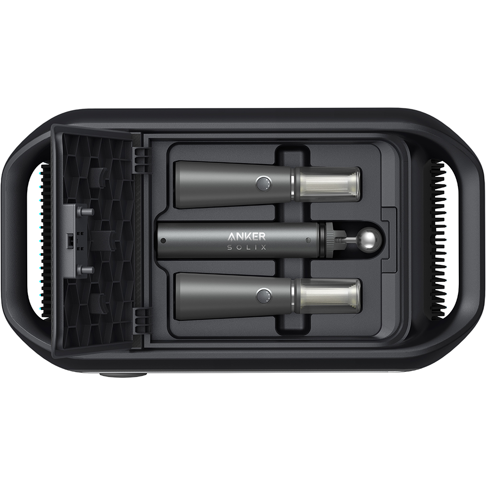 Statie de incarcare ANKER Solix C800X, 768Wh, 1200W, negru