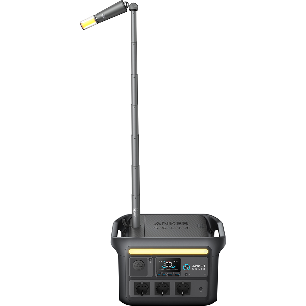 Statie de incarcare ANKER Solix C800X, 768Wh, 1200W, negru