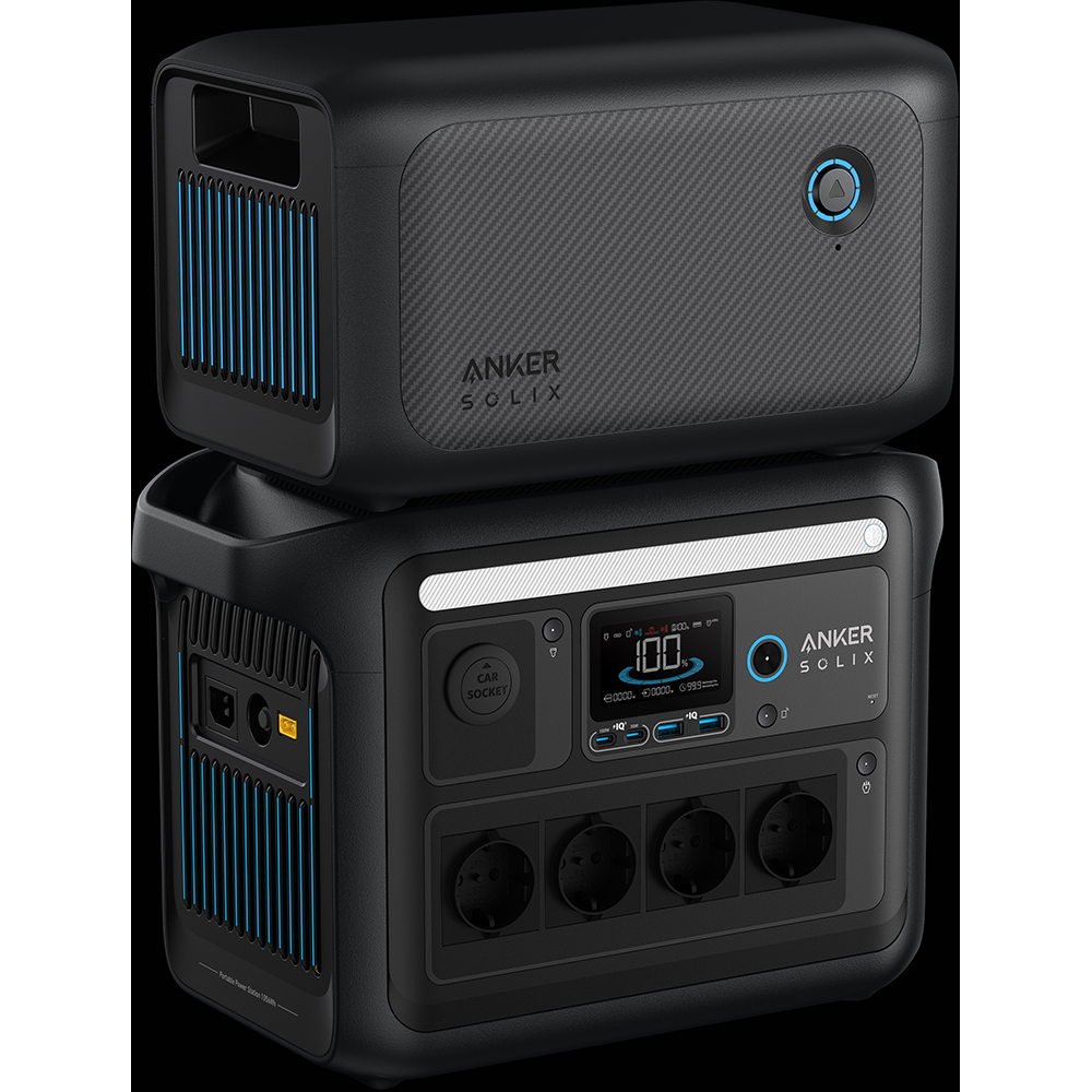 Baterie suplimentara ANKER Solix BP1000X A1761111-85-20, 1056Wh, compatibil Solix C1000X, negru