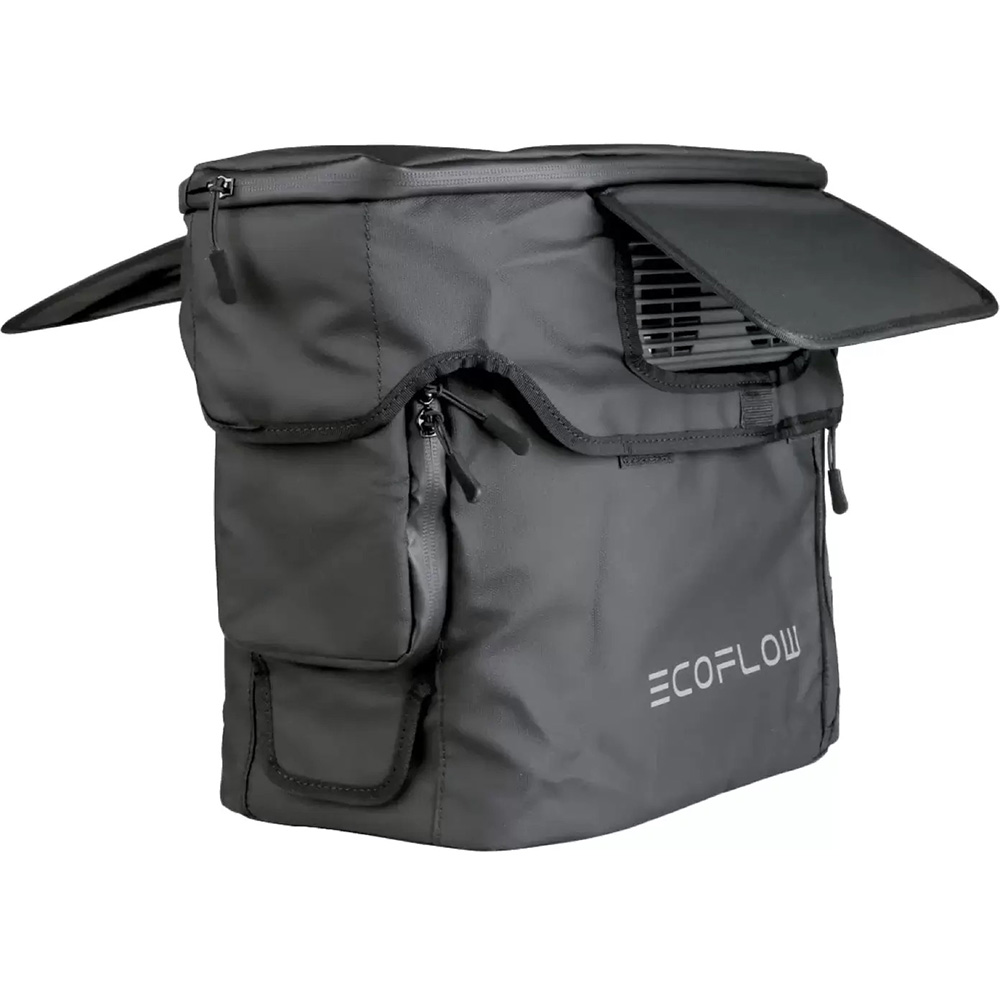 Husa ECOFLOW, compatibil Delta 2, negru