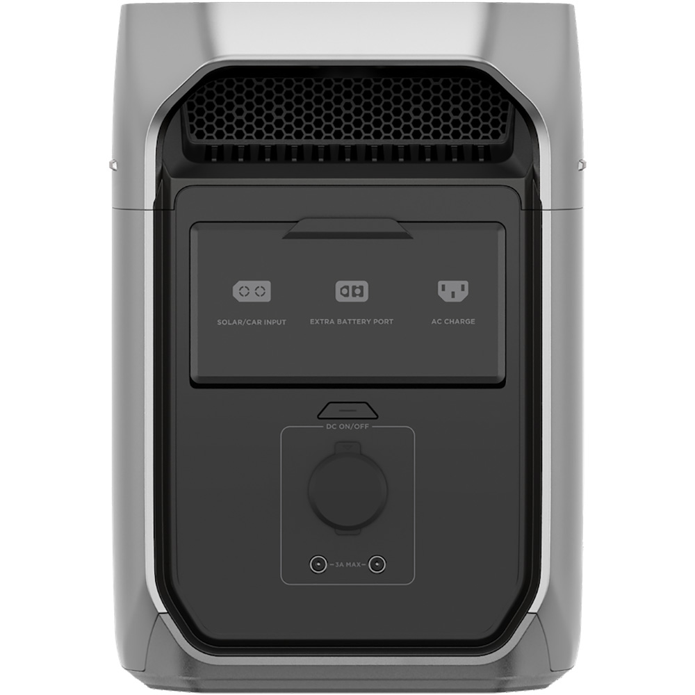 Statie de incarcare portabila ECOFLOW Delta 3 Plus, 1800W, 1024Wh, AC, USB-A, USB-C, MC4, XT60, negru
