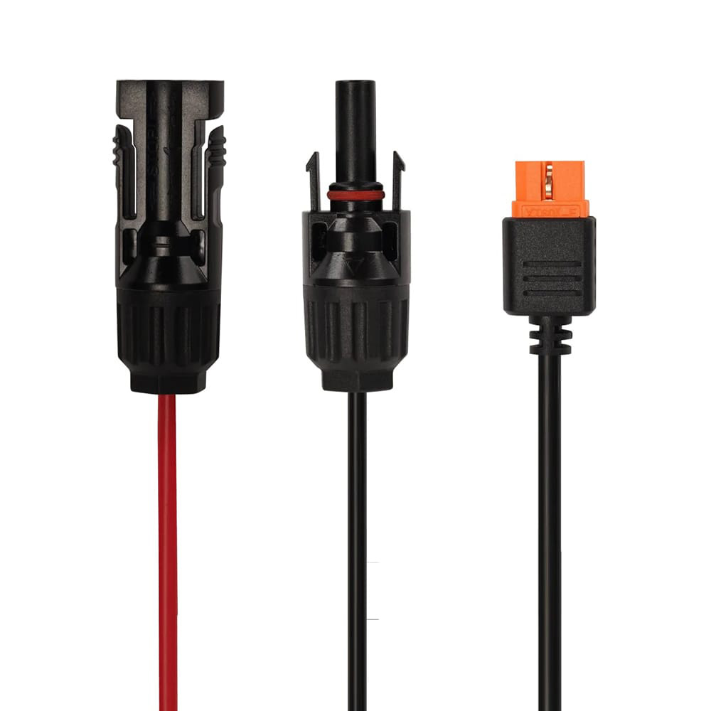 Cablu ECOFLOW Solar MC4 - XT60I, 3.5m, negru