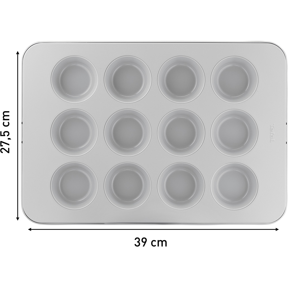 Forma de copt TEFAL Ceramik, 39x27.5cm, otel, verde