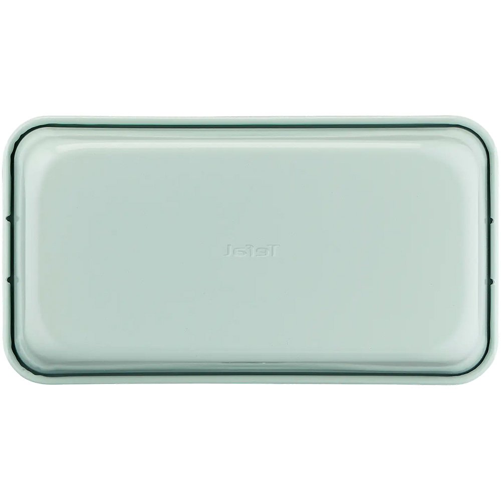 Tava de copt TEFAL Ceramik J1755904, 23x12cm, otel, verde