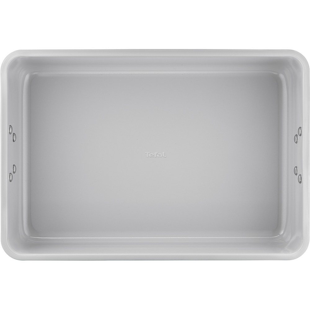 Tava de copt TEFAL Ceramik J1756204, 40x28cm, otel, verde