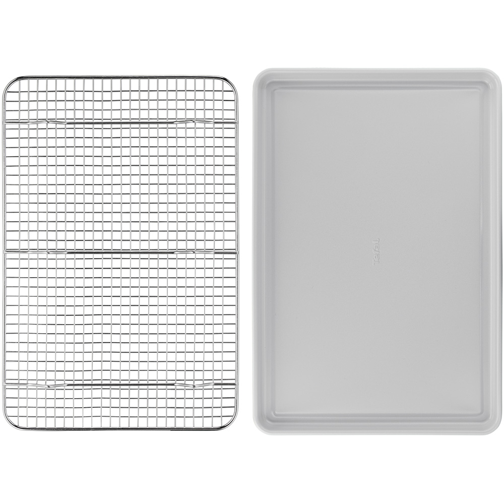 Set pentru copt TEFAL Ceramik J175S204, 39x26cm, otel, verde