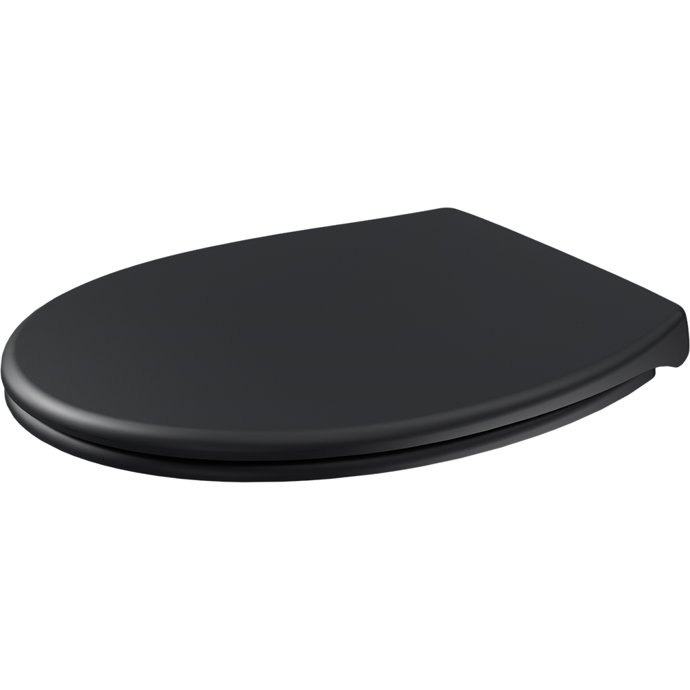 Capac WC GOODHOME Diani K03(7090), inchidere lenta, duroplast, negru