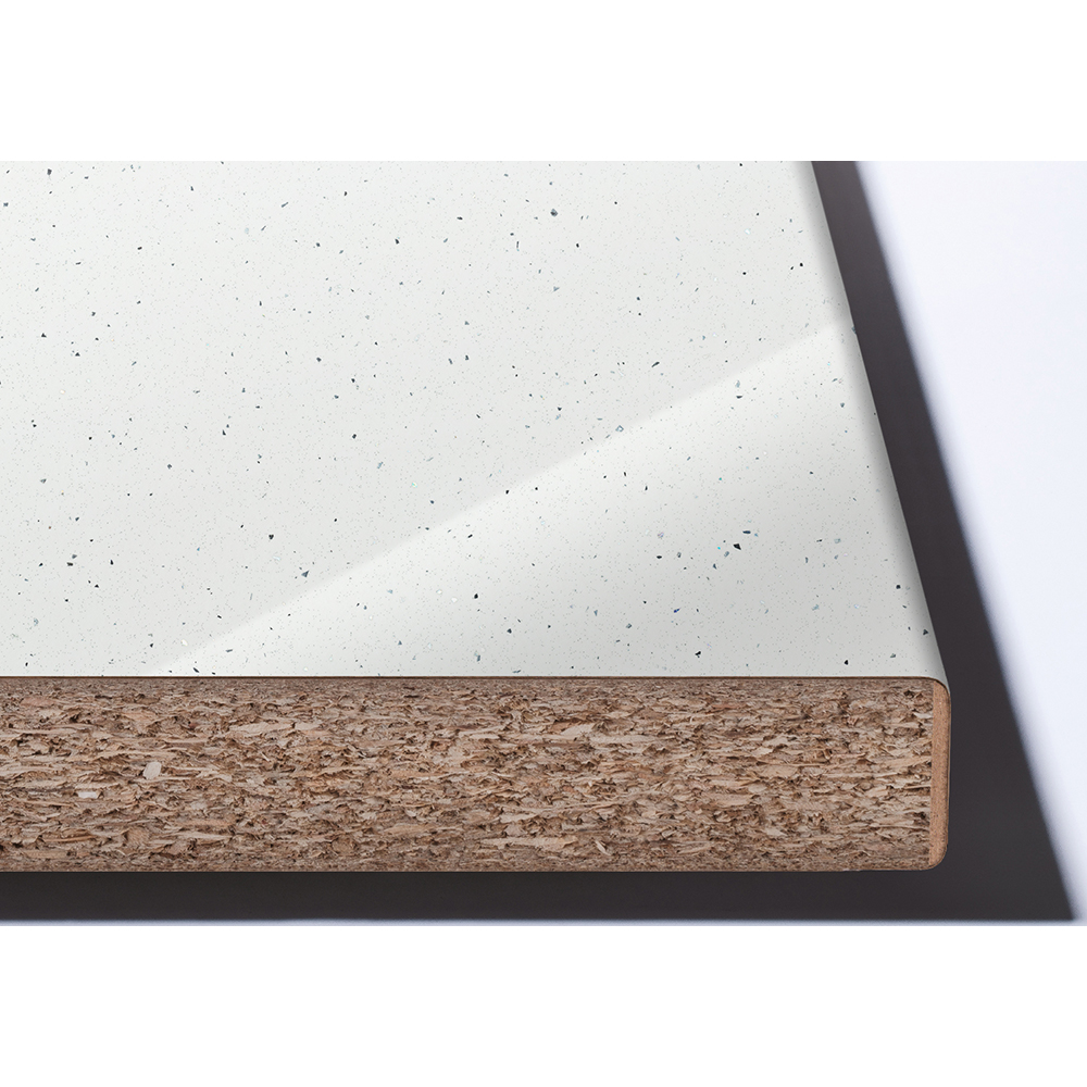 Blat insula KRONOSPAN K217, PAL, 410 x 90 x 3.8 cm, alb