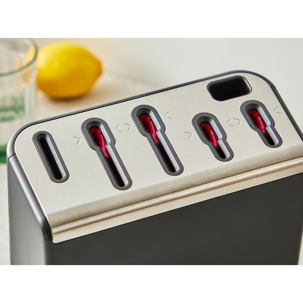 Set cutite TEFAL Eversharp Pro K2977S44, 6 piese, inox, argintiu