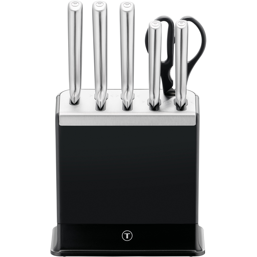 Set cutite TEFAL Eversharp Pro K2977S44, 6 piese, inox, argintiu