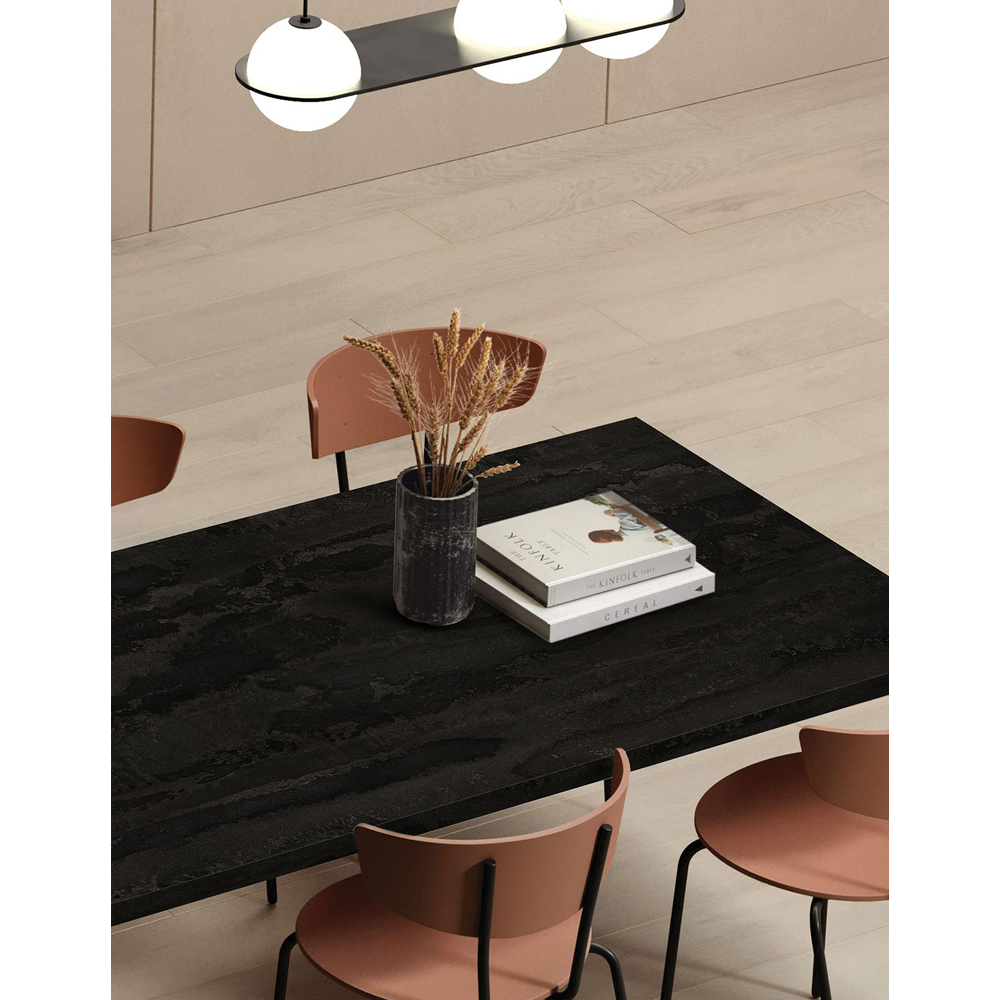 Blat bucatarie Kronospan Global Design K353 RT, PAL, 410 x 63.5 3.8 cm, gri antracit