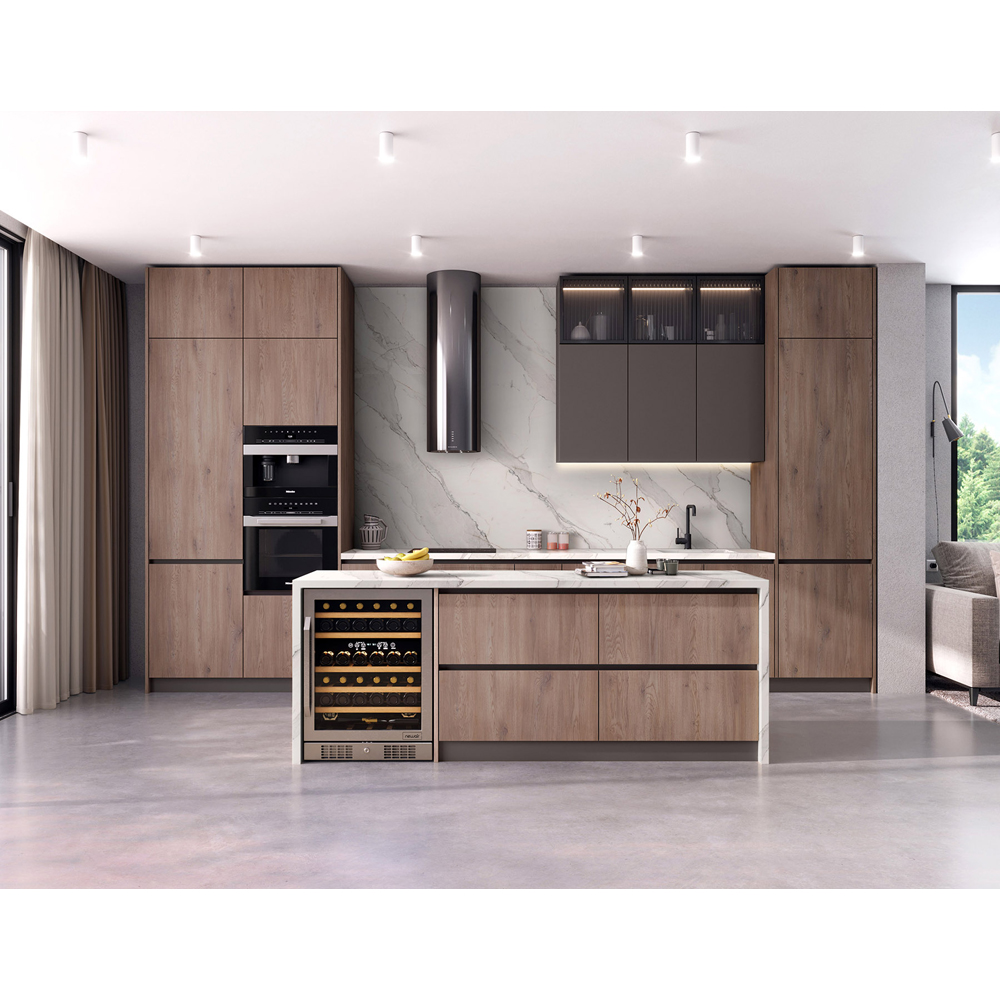 Blat bucatarie KRONOSPAN Calacatta Olympus 551 SU, PAL, 410 x 63.5 x 3.8 cm, marmura