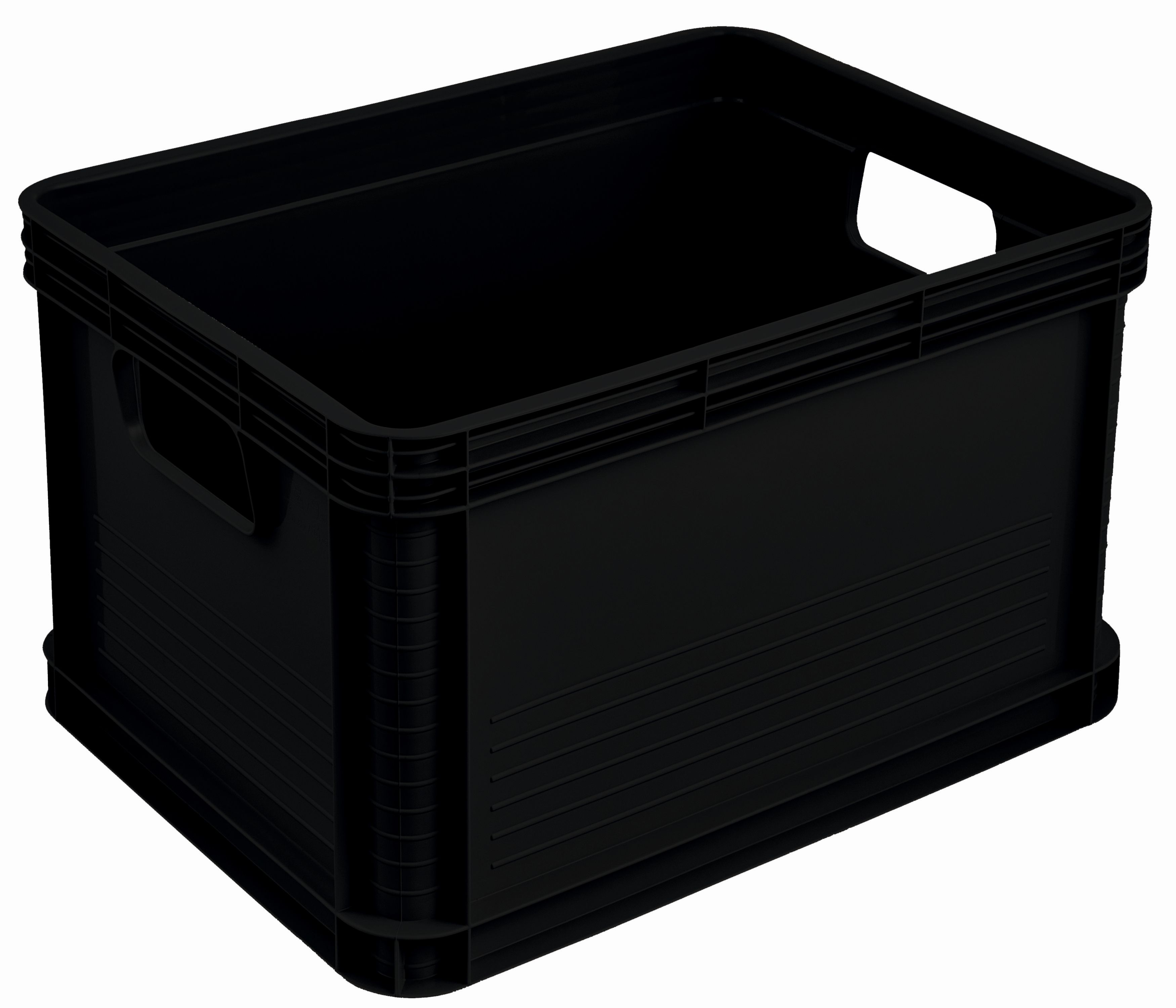 Cutie depozitare Robusto, 40 x 30 x 22 cm, 20 L, negru