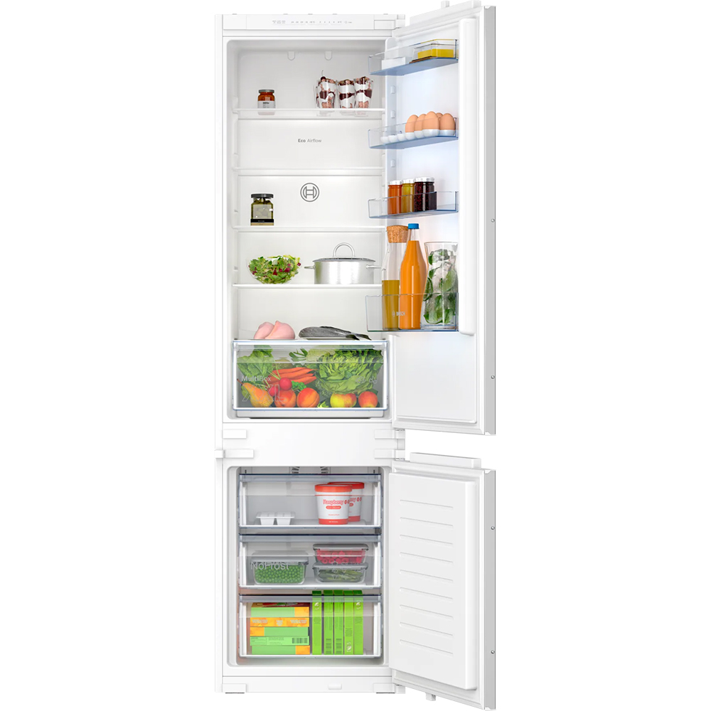 Combina frigorifica incorporabila BOSCH KIN96NSE0, No Frost, 290 l, H 193.5 cm, Clasa E