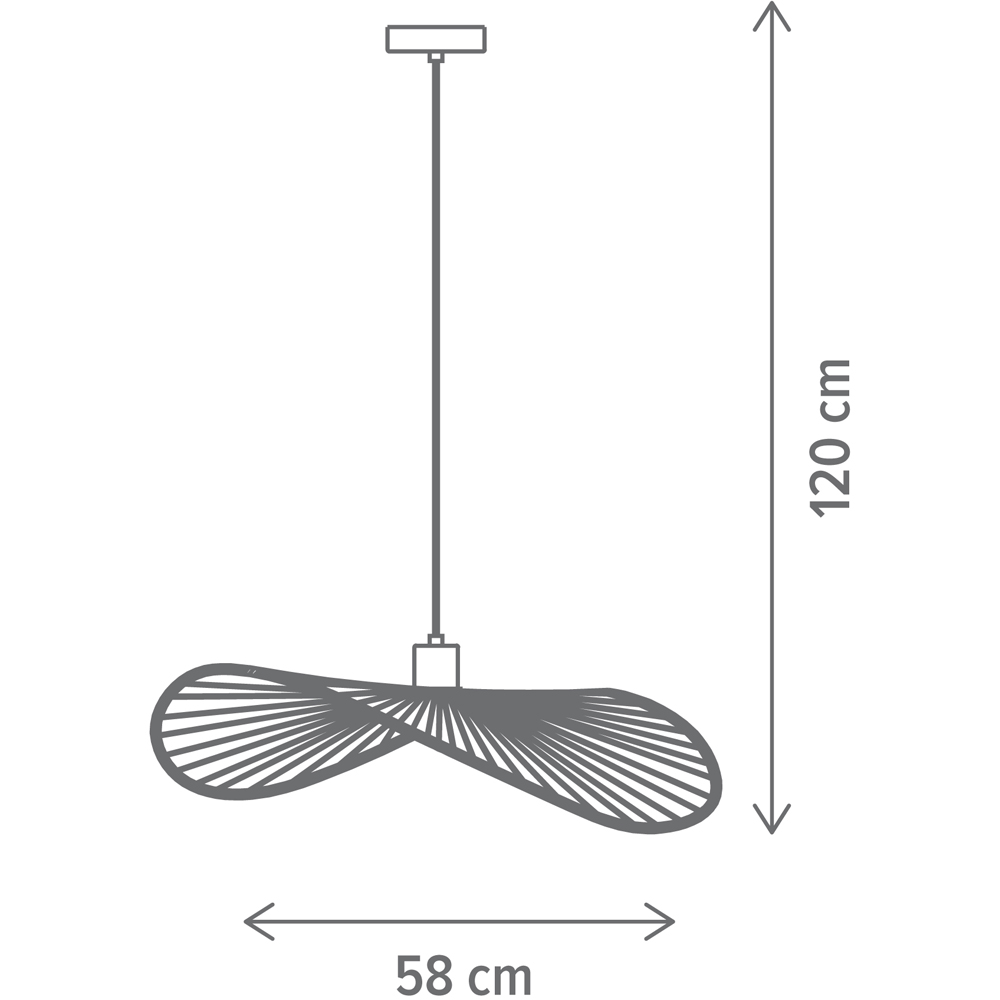 Lustra KLAUSEN Elite SP1 KL111135, E27, natur