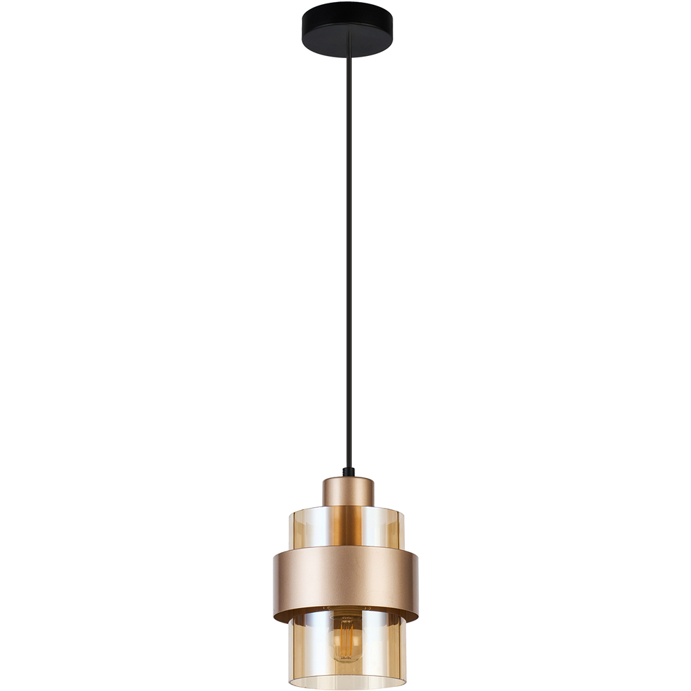 Pendul KLAUSEN Glamy SP1 KL111155, E27, IP20, auriu