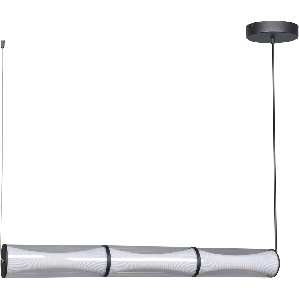 Lustra LED KLAUSEN Ardor SP3 KL140036, 36W, 2000lm, alb-negru