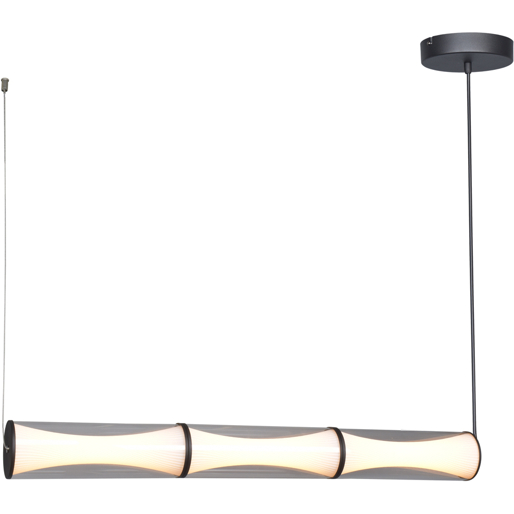 Lustra LED KLAUSEN Ardor SP3 KL140036, 36W, 2000lm, alb-negru