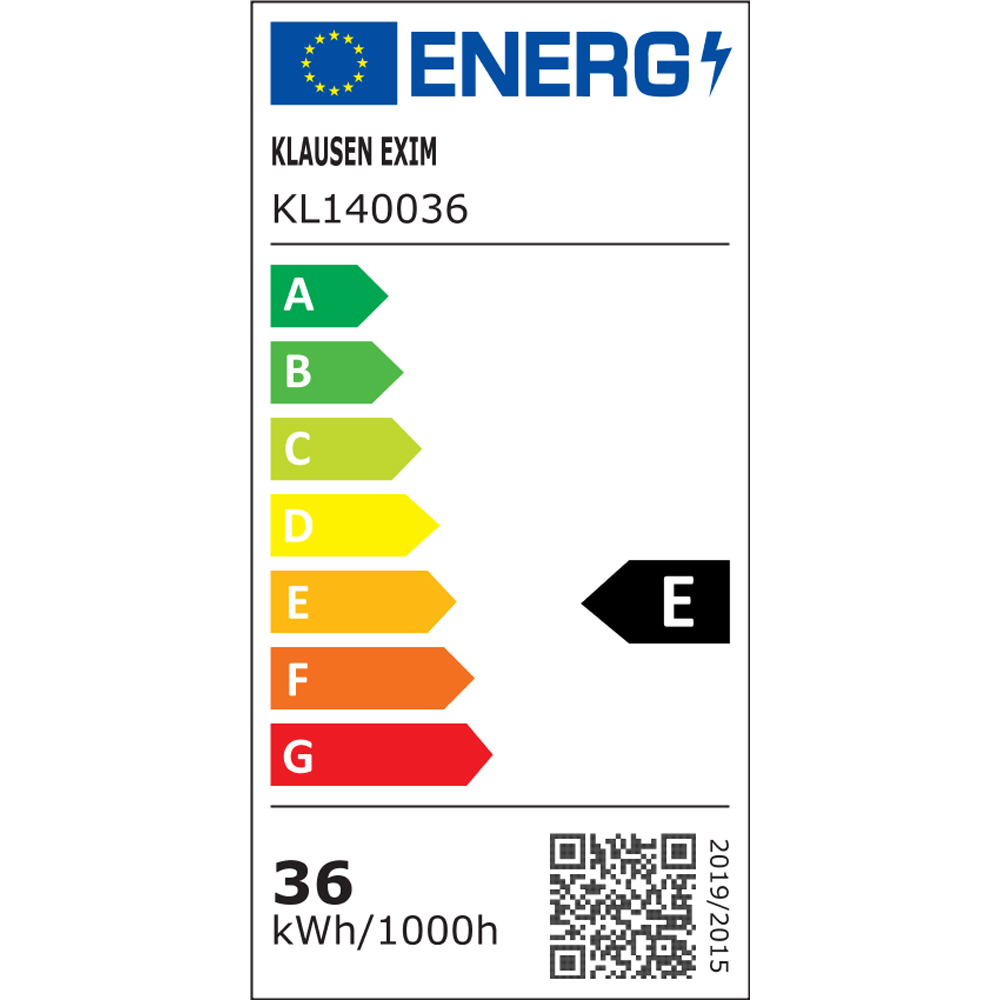 Lustra LED KLAUSEN Ardor SP3 KL140036, 36W, 2000lm, alb-negru