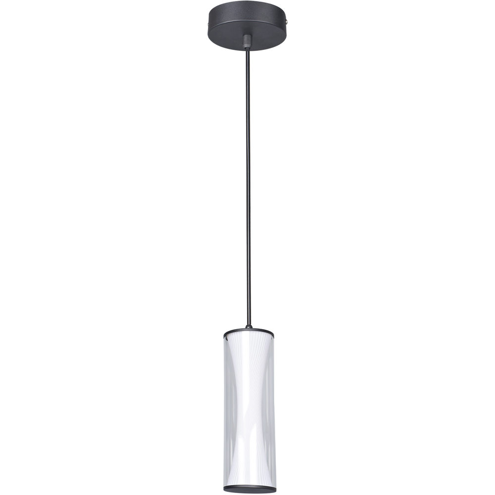 Pendul LED KLAUSEN Ardor SP1 KL142105, 14W, 300lm, alb-negru