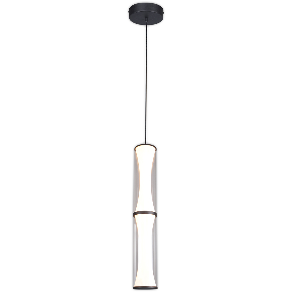 Pendul LED KLAUSEN Ardor SP2 KL142106, 26W, 1000lm, alb-negru