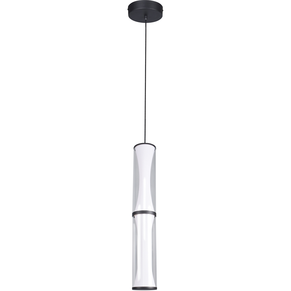 Pendul LED KLAUSEN Ardor SP2 KL142106, 26W, 1000lm, alb-negru