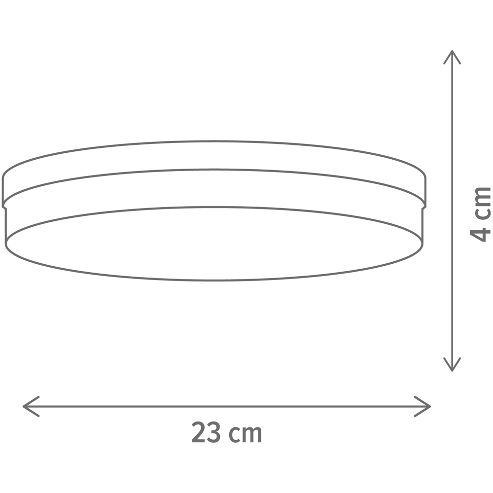 Plafoniera LED KLAUSEN Genius R KL151136, 36W, 3150lm, alb