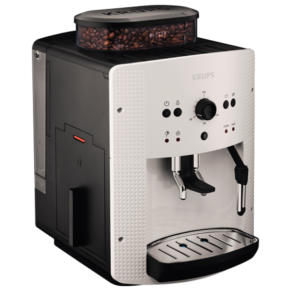 Espressor automat KRUPS Espresseria EA8105, 1.7l, 1450W, 15 bar, alb-negru