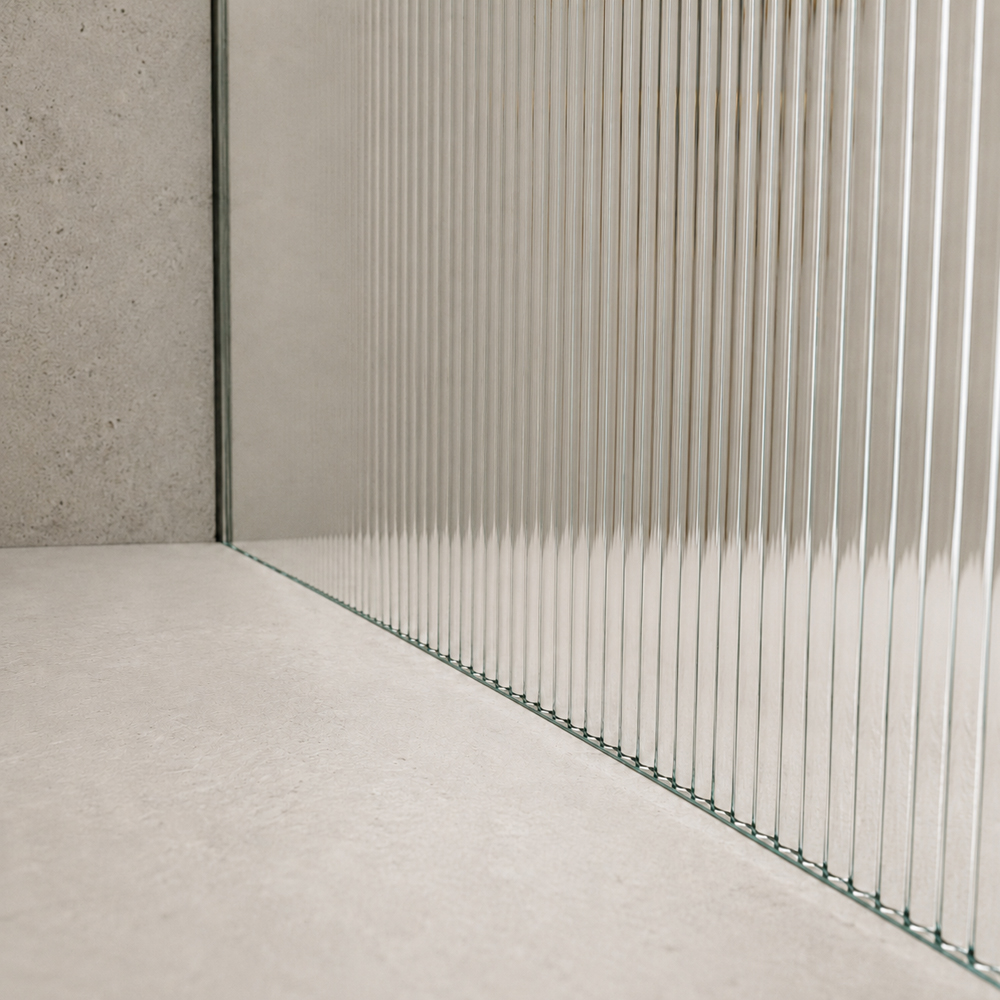 Sticla pentru paravan dus walk-in SANOTECHNIK Sanoflex L90, 90 x 200 cm, finisaj riflat