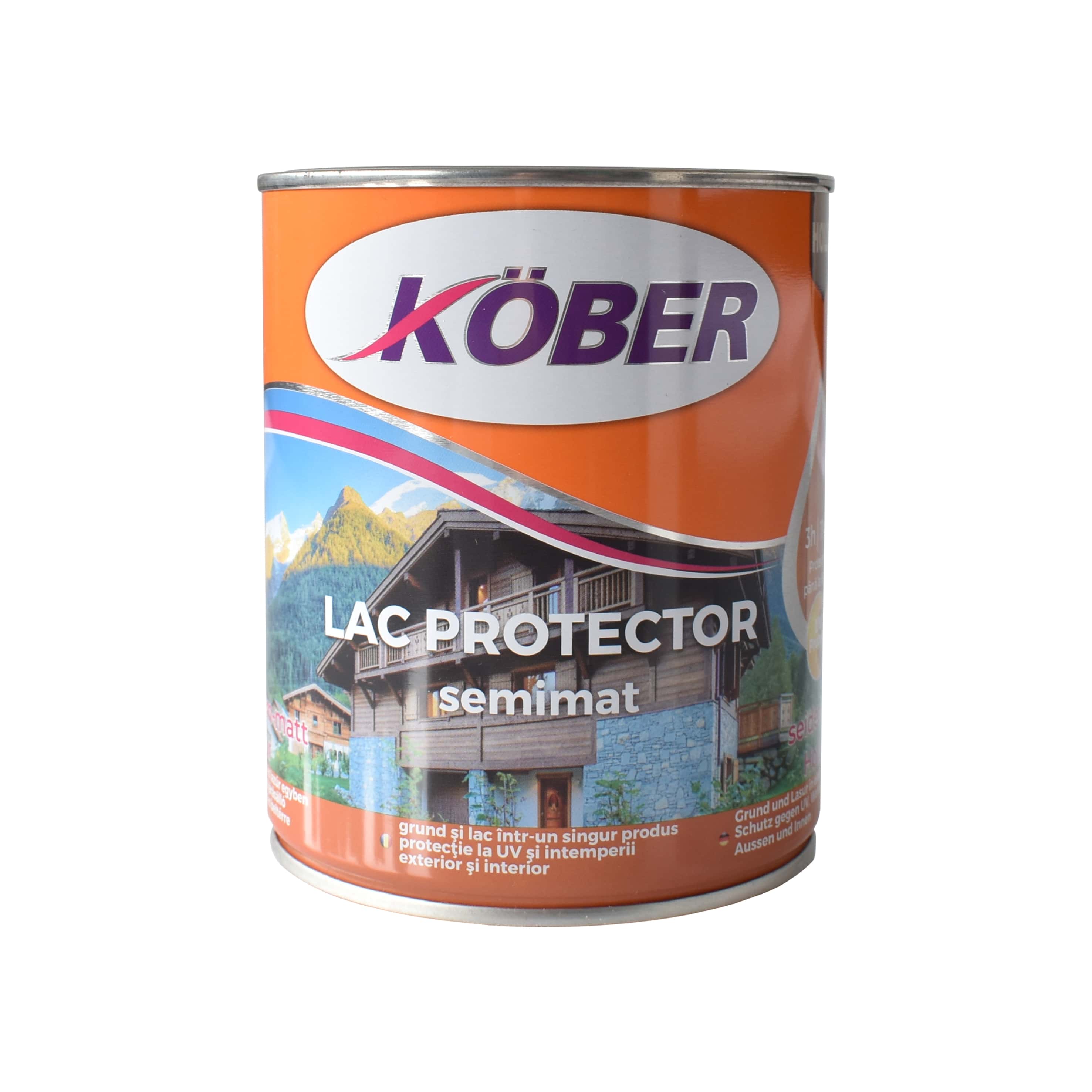 Lac pentru lemn, incolor, 0.75 l  Kober