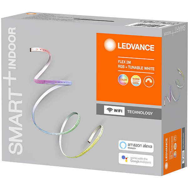 Banda LED Smart LEDVANCE FLEX RGBTW 2M, Wi-Fi, RGB, 8.5W, 550lm, 2m