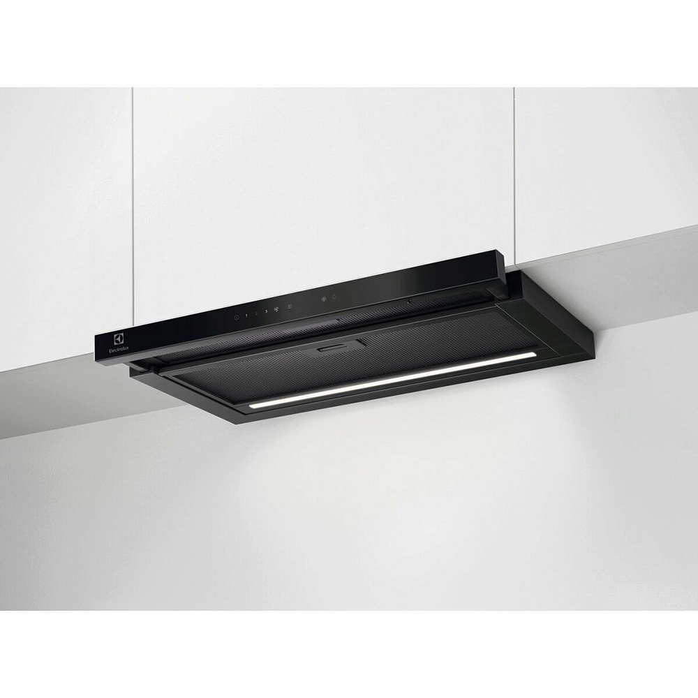 Hota incorporabila telescopica ELECTROLUX LFP816K, 1 motor, 650 m3/h, L 60 cm, negru