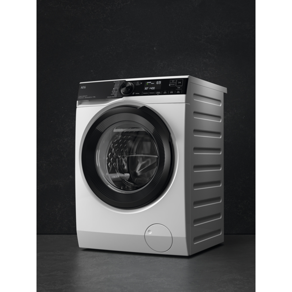 Masina de spalat rufe frontala AEG Seria7000 LFR73164SOE, ProSteam, 10 kg, 1600rpm, Clasa A, Wi-Fi, alb