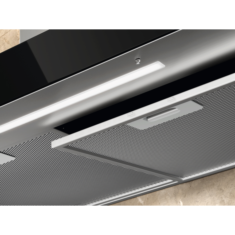 Hota decorativa ELECTROLUX LFT829X, 1 motor, 730 m3/h, L 90 cm, inox