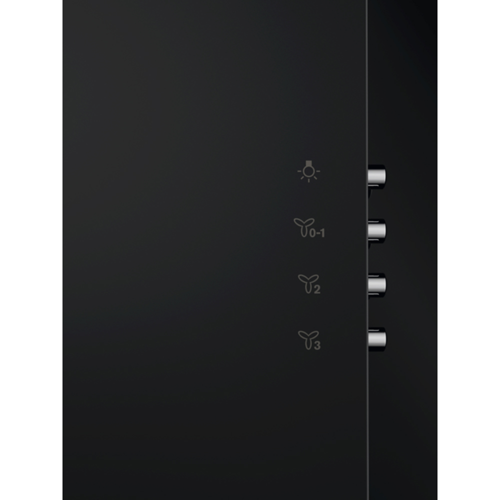 Hota decorativa ELECTROLUX LFV326K, 1 motor, 600 m3/h, L 60 cm, negru