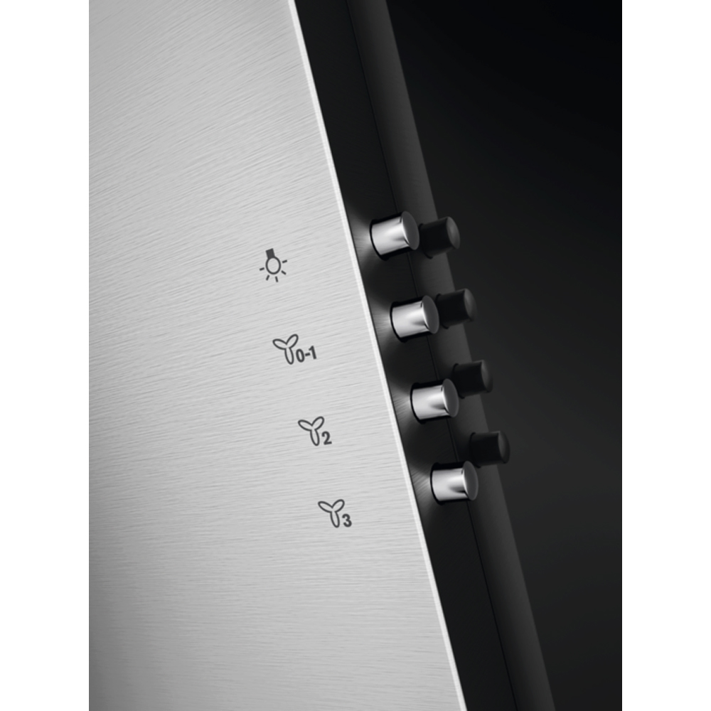Hota decorativa ELECTROLUX LFV326Y, 1 motor, 600 m3/h, L 60 cm, negru