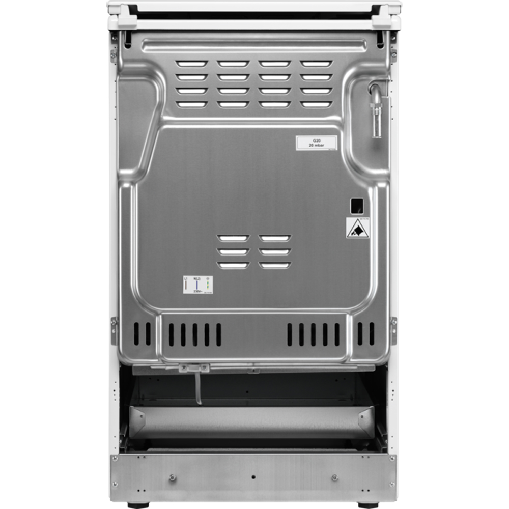 Aragaz ELECTROLUX LKK520022K, 4 arzatoare, Gaz + Electric, L 50 cm, Grill, negru