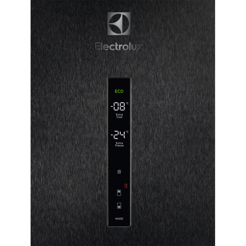 Combina frigorifica ELECTROLUX LNT7MD58B, No Frost, 588 l, H 186 cm, Clasa D, dark inox