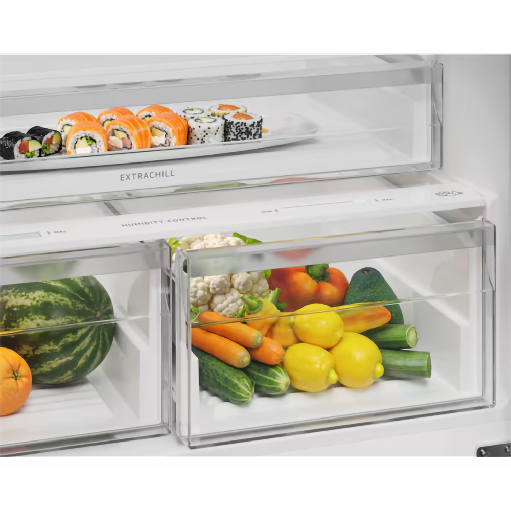 Combina frigorifica ELECTROLUX LNT7MD58X, No Frost, 588 l, H 186 cm, Clasa D, inox