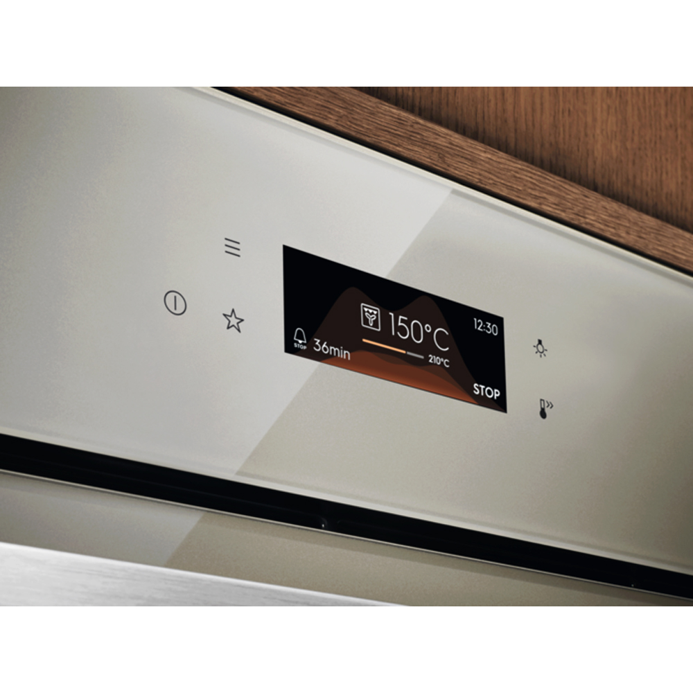 Cuptor incorporabil ELECTROLUX LOE8F38S, Electric, Autocuratare catalitica, 72 l, Clasa A+, crem