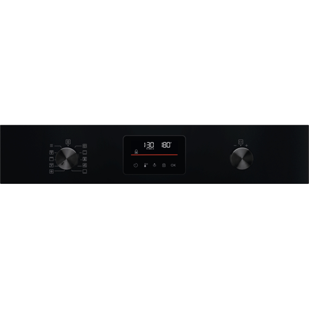 Cuptor incorporabil ELECTROLUX SurroundCook LOF4P06BK, Electric, Autocuratare pirolitica, 65 l, Clasa A+, negru