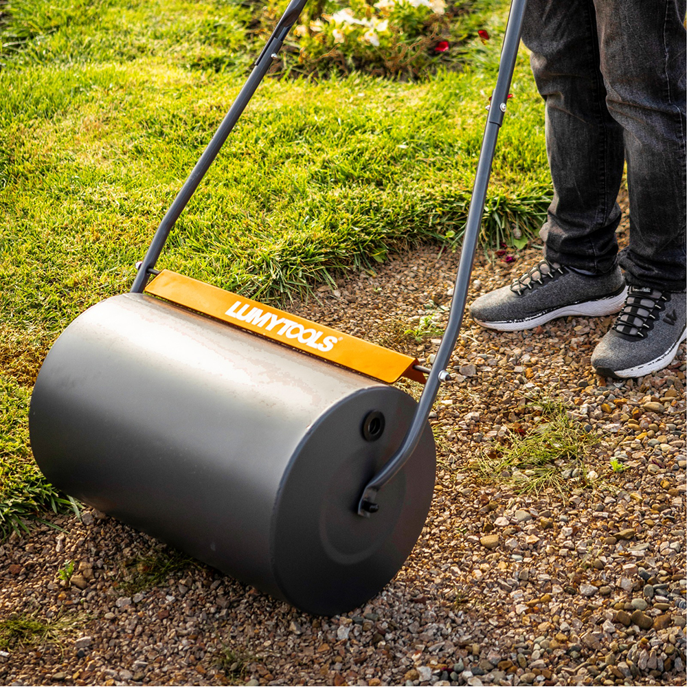 Tavalug gradina LUMY TOOLS LT36146, 32 x 50 cm, 40 L, otel, negru
