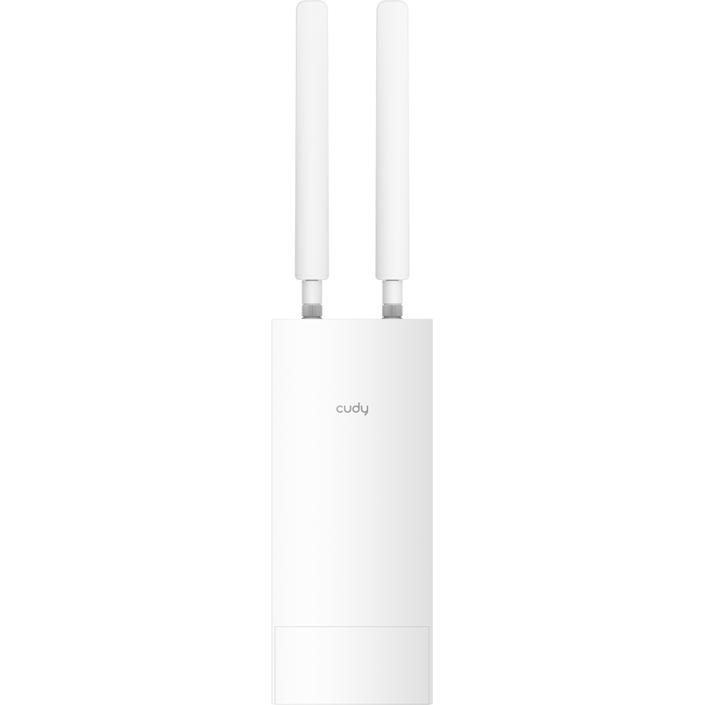 Router Wireless CUDY LT400 Outdoor N300, Wi-Fi 4, Dual-Band 300 + 300 Mbps, alb