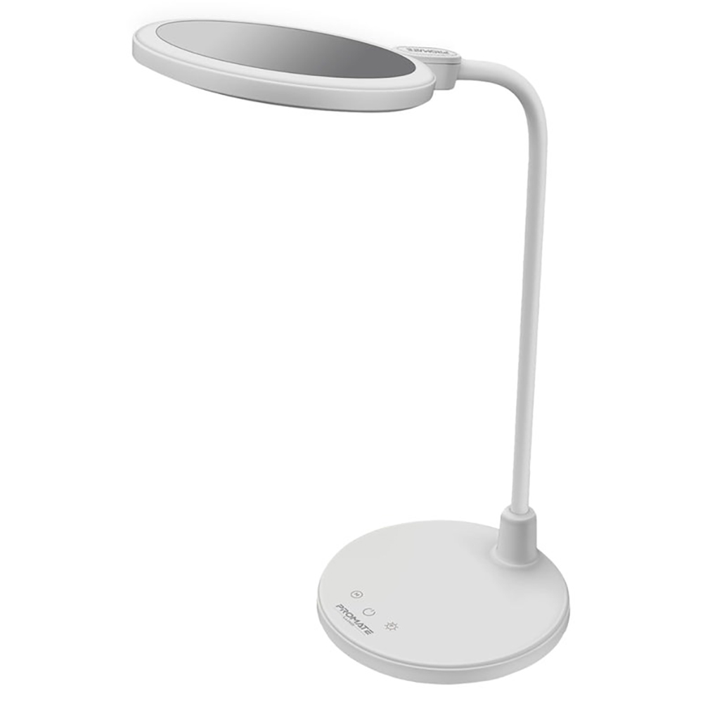 Lampa de birou LED PROMATE Luxo, 6W, 100lm, alb